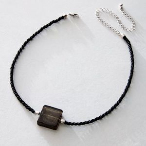 FREE PEOPLE | Sunshine Express Choker | Black | One Size | NWT